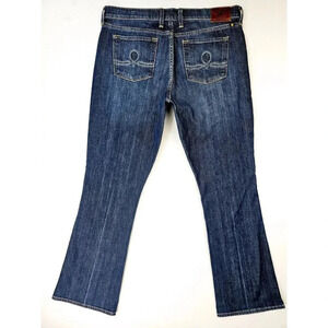 Lucky Brand 30X32 Womens Sofia Boot Size 10/30 Regular Blue Denim 5 Pocket Jeans